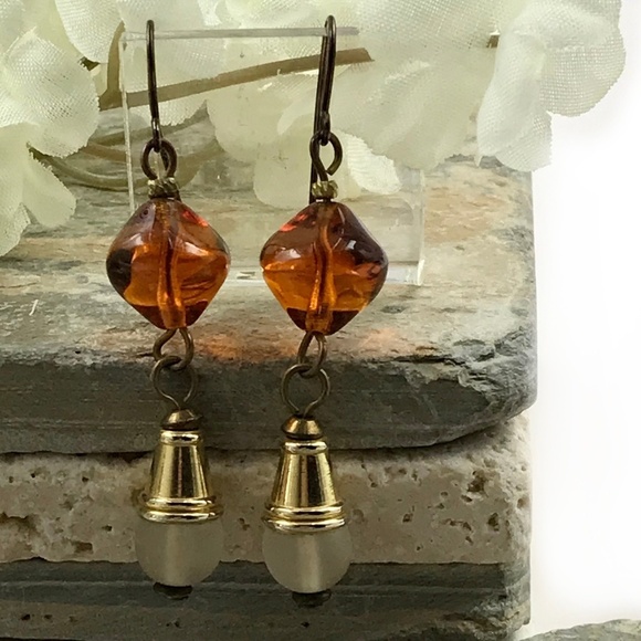 Beaded Dangle Earrings​​ - Picture 3 of 3